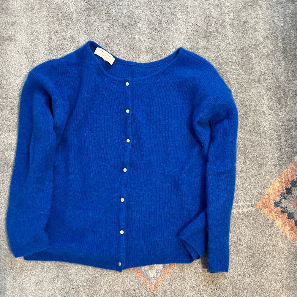Sezane Gaspard Jumper in Royal Blue